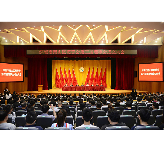 2007so太阳集团当选为南山区慈善会第三届理事会荣誉会长单位