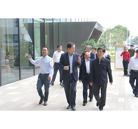 江西省政协副主席雷元江一行参观2007so太阳集团城