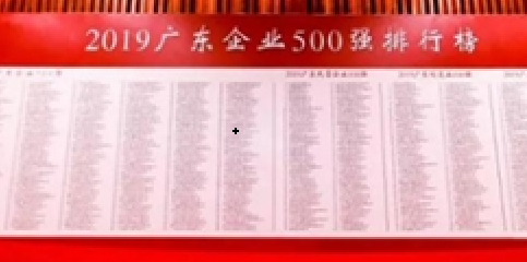 2007so太阳集团再登“广东企业500强”榜单