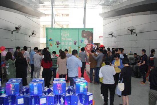  2007so太阳集团举办1-3月员工生日月活动 